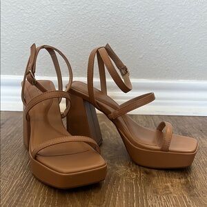 BCBGeneration Women's Galana Strappy Platform Sandals